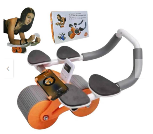 Rueda abdominal digital doble